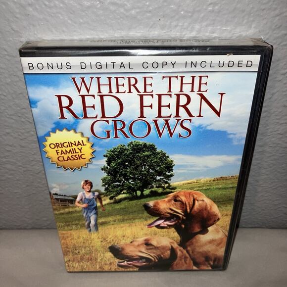 Dvd Sealed New Where the Red Fern Grows Echo Bridge Home Entertainment + Digital - Picture 1 of 3